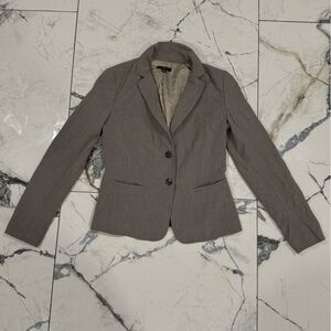 Ann Taylor Gray Blazer